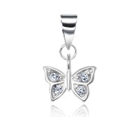 Sweet Butterfly Silver Pendant SPEB-92